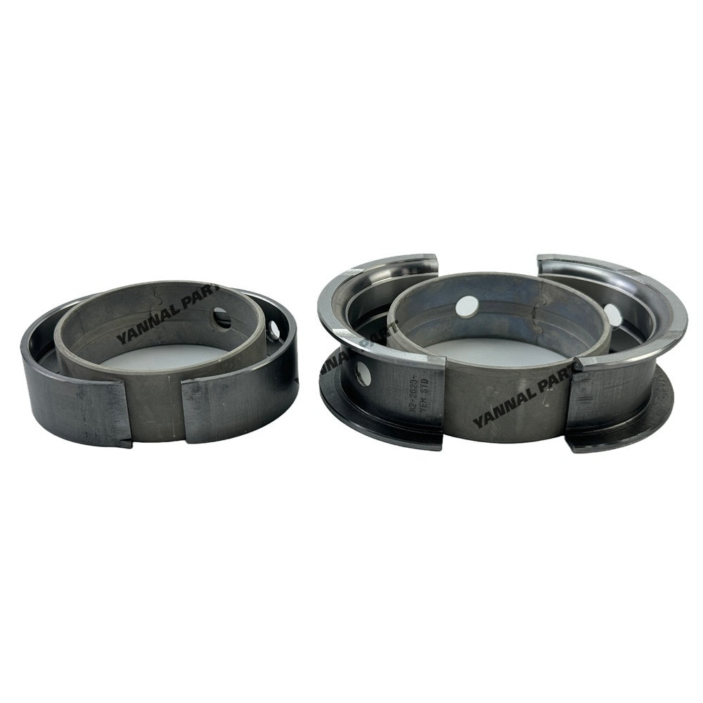 1 Set Main Bearing With Thrust Washer Fit For Komatsu 3D84 Engine