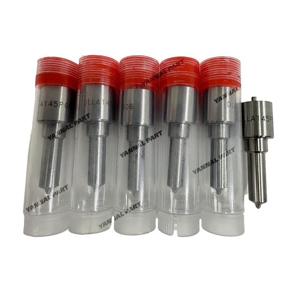 6 PCS Fuel Injector Nozzle DLLA145P606 Fit For Komatsu 6D102 Engine