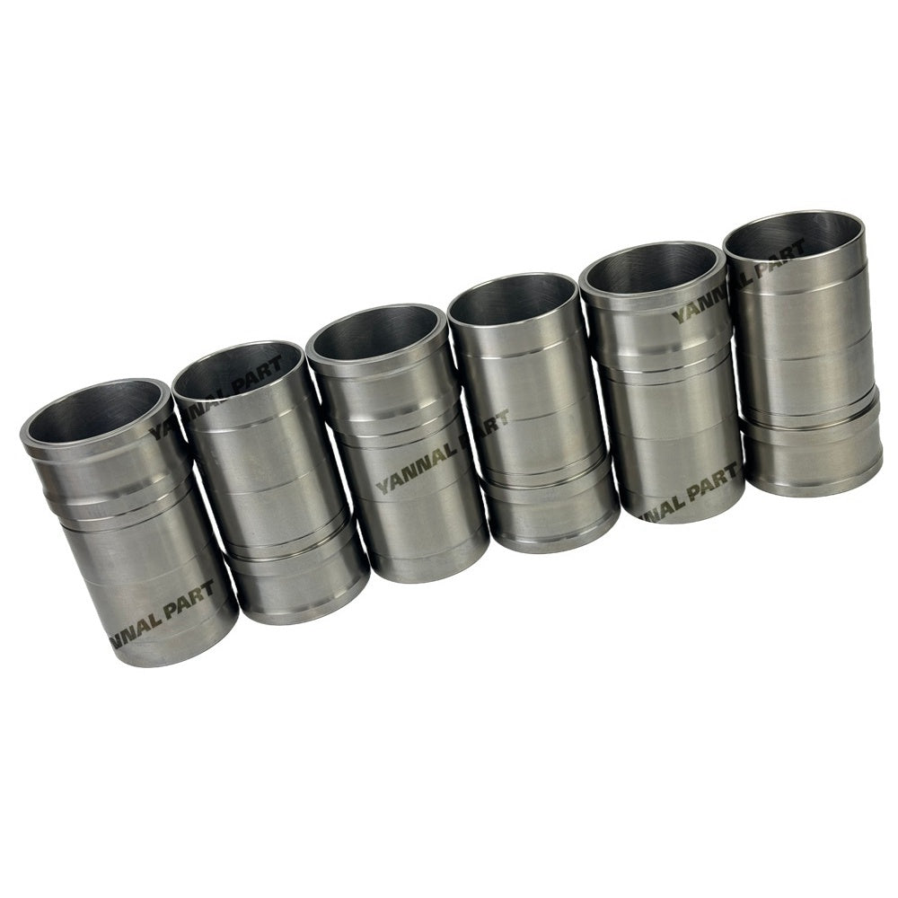 6 PCS Cylinder Liner 5478894 Fit For Cummins 6L8.3 Engine