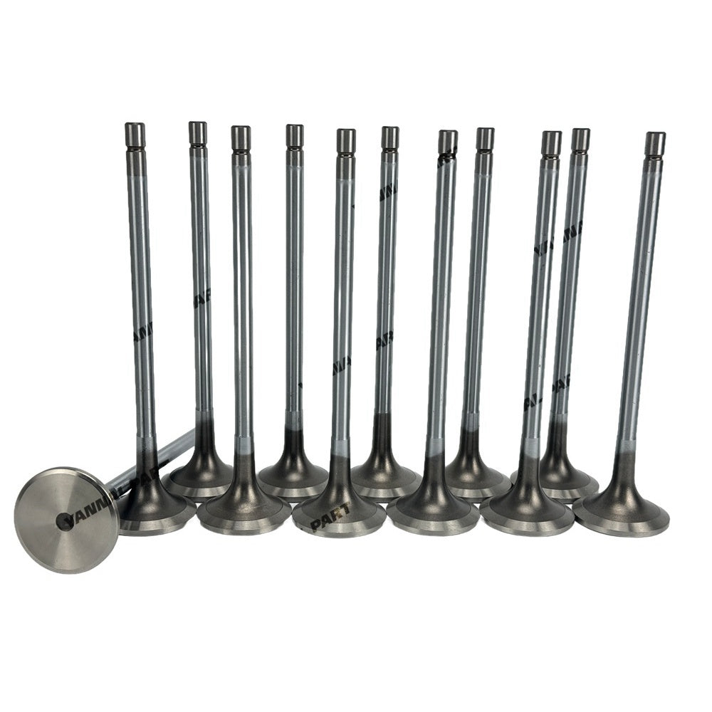 12 PCS Intake Valve 3090469 3804892 Fit For Cummins K19 Engine