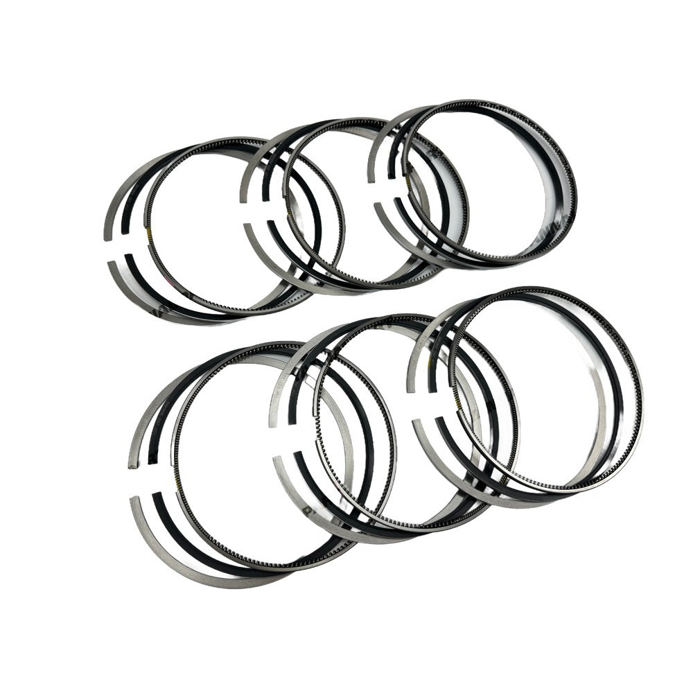 6 PCS Piston Ring 3804571 Fit For Cummins K19 Engine