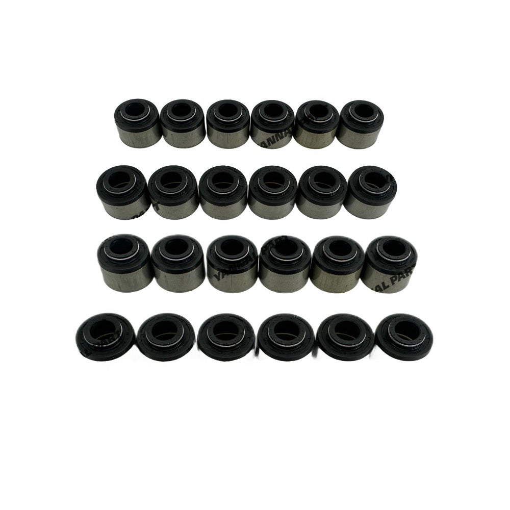 24 PCS Valve Oil Seal Fit For Cummins KTA19 QSK19 Engine