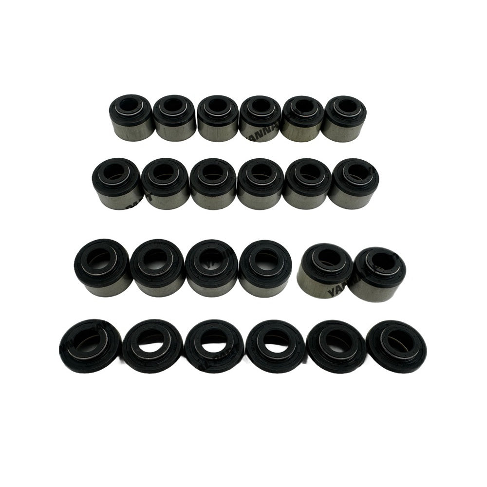 24 PCS Valve Oil Seal Fit For Cummins KTA19 QSK19 Engine