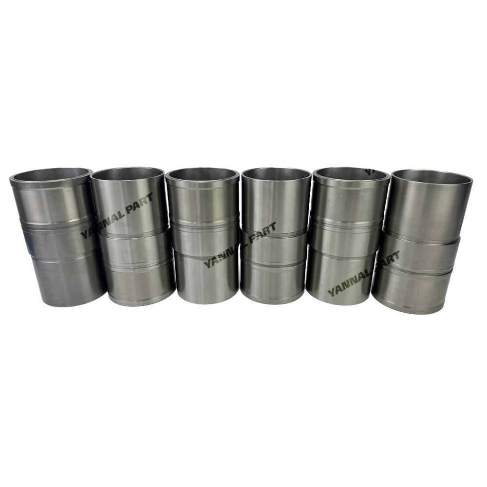 6 PCS Cylinder Liner 4695313 Fit For Caterpillar C9.3 Engine