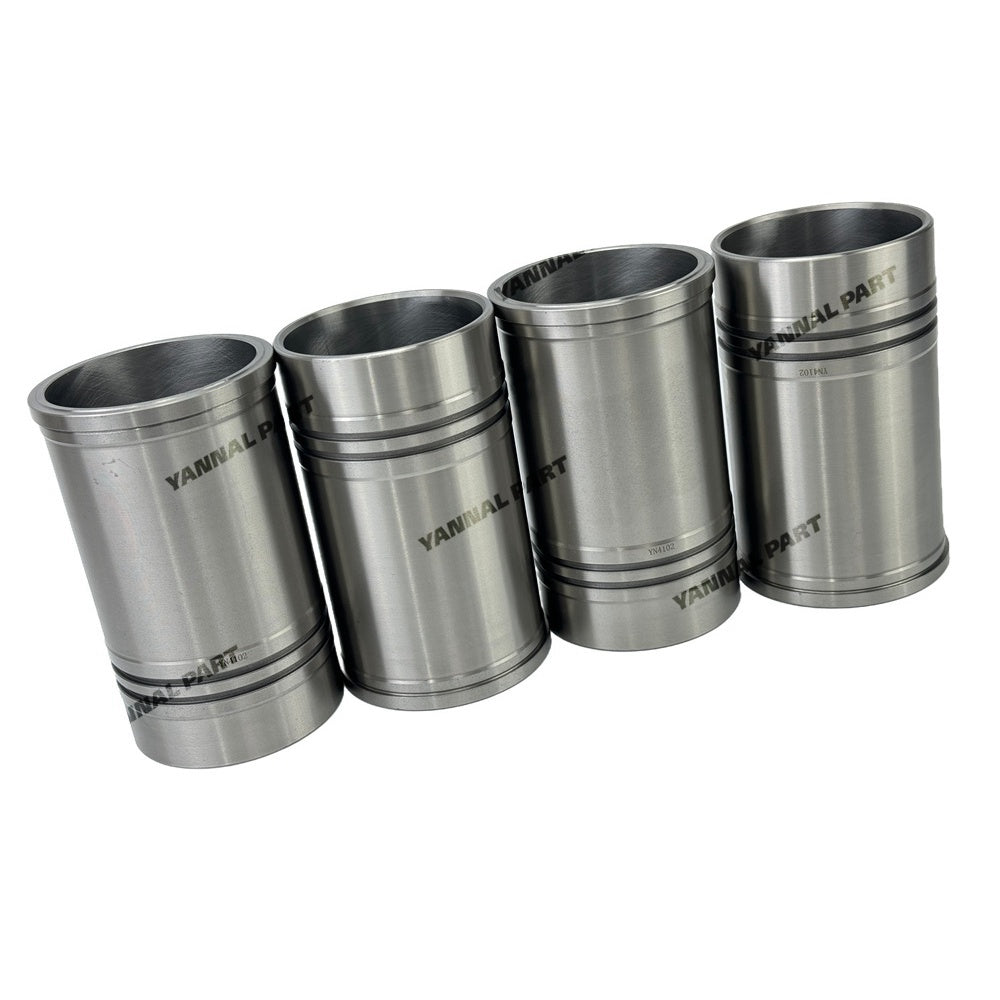 4 PCS Cylinder Liner Fit For Yunnei YN38GBZ Engine