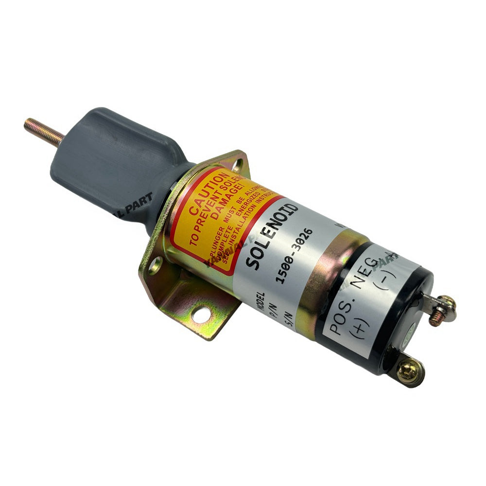 Fuel Stop Solenoid 1500-3026 1502-12C2U1B5S2 Fit For Woodward Engine