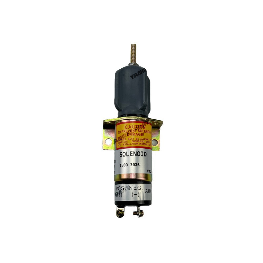 Fuel Stop Solenoid 1500-3026 1502-12C2U1B5S2 Fit For Woodward Engine