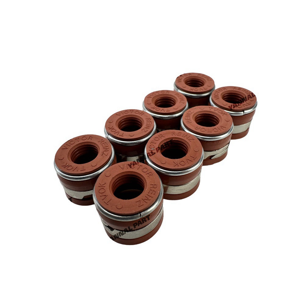 8 PCS Valve Oil Seal Fit For John Deere 4045 Engine