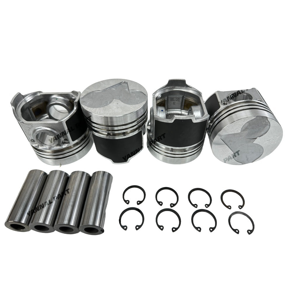 Piston +0.5 H1640-21100 16427-21113 Fit For Kubota V1903 Engine