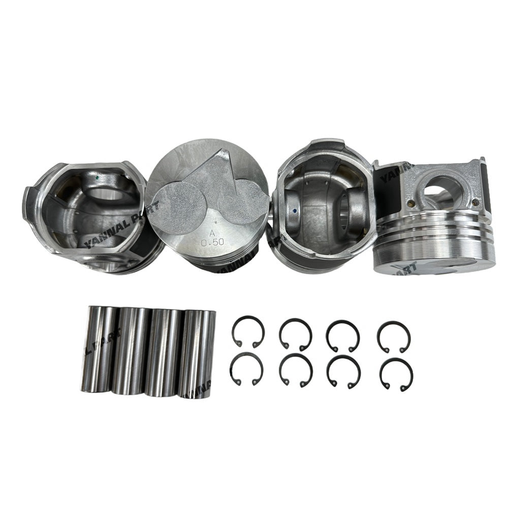 Piston +0.5 H1640-21100 16427-21113 Fit For Kubota V1903 Engine