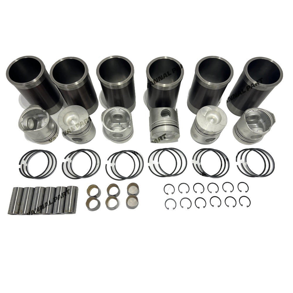 Cylinder Liner Kit Fit For Mitsubishi 6D14 Engine