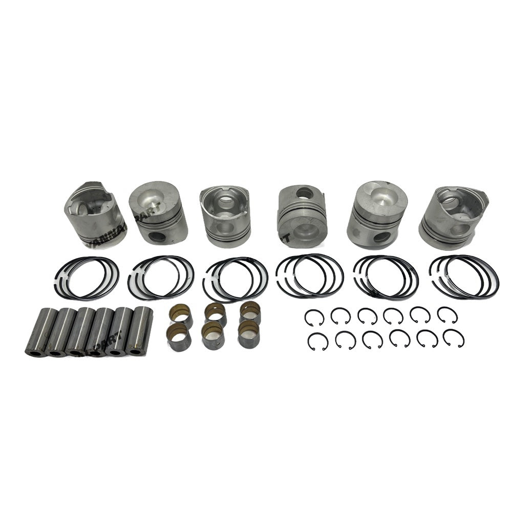 Piston Kit Fit For Mitsubishi 6D14 Engine