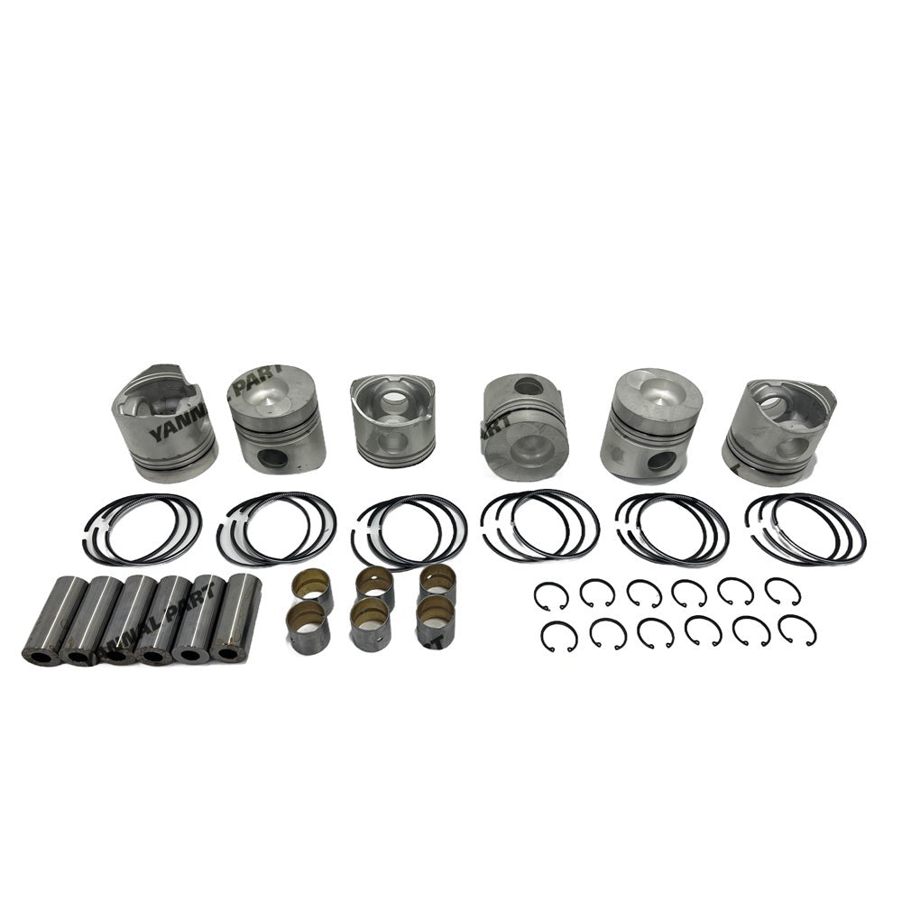 Piston Kit Fit For Mitsubishi 6D14 Engine
