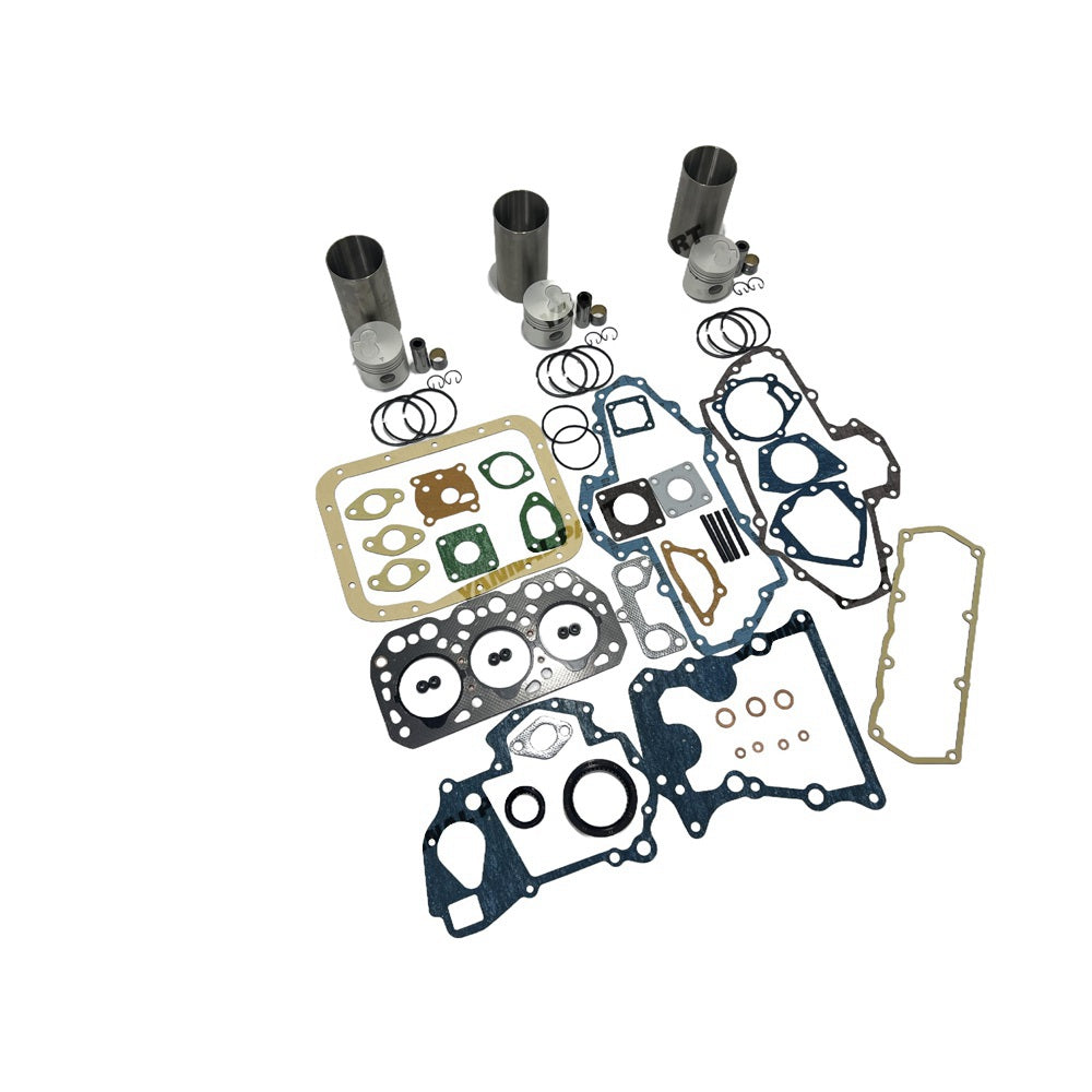 Overhaul Kit With Gasket Set Fit For Mitsubishi K3H Engine