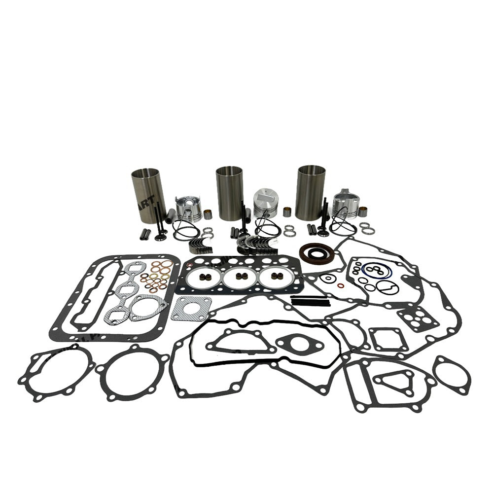 Rebuild Overhaul Repair Kit With Valves Engine Bearings Cylinder Liner Piston Rings Full Gasket Kit Fit For Mitsubishi S3L Engine