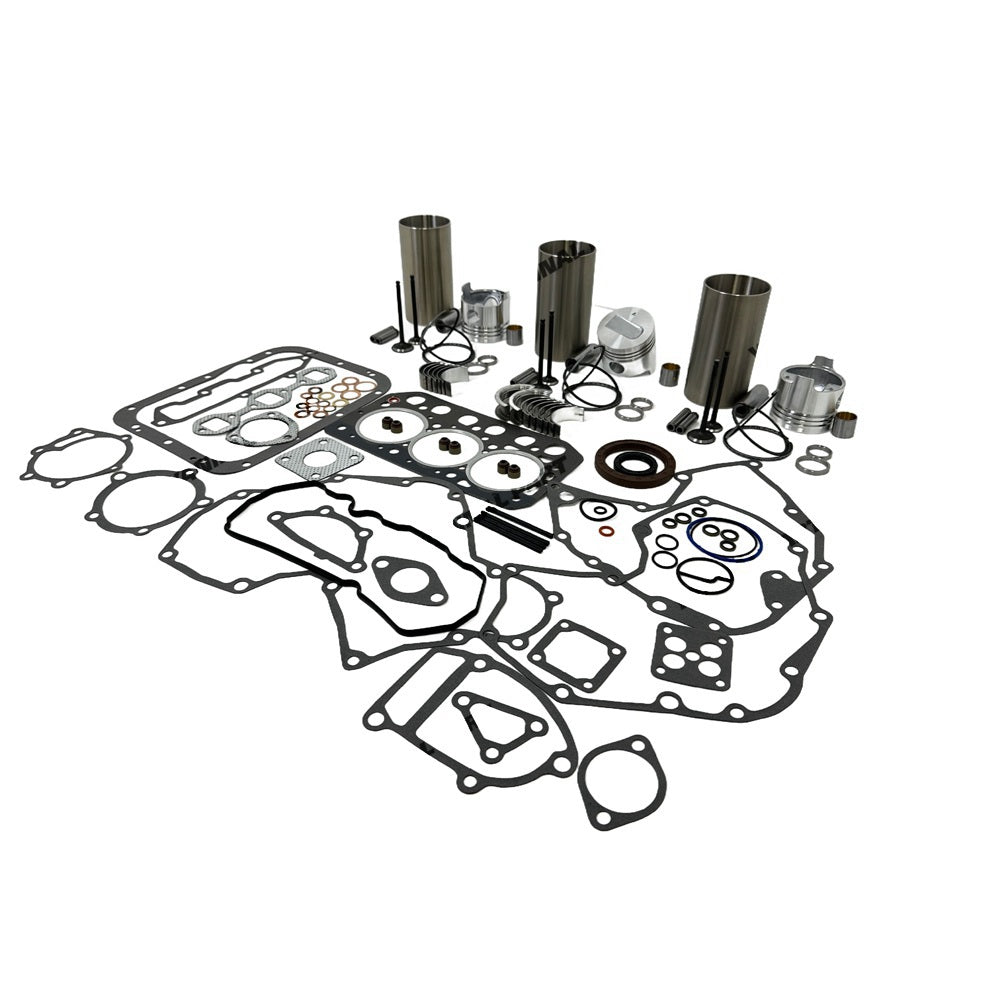 Rebuild Overhaul Repair Kit With Valves Engine Bearings Cylinder Liner Piston Rings Full Gasket Kit Fit For Mitsubishi S3L Engine