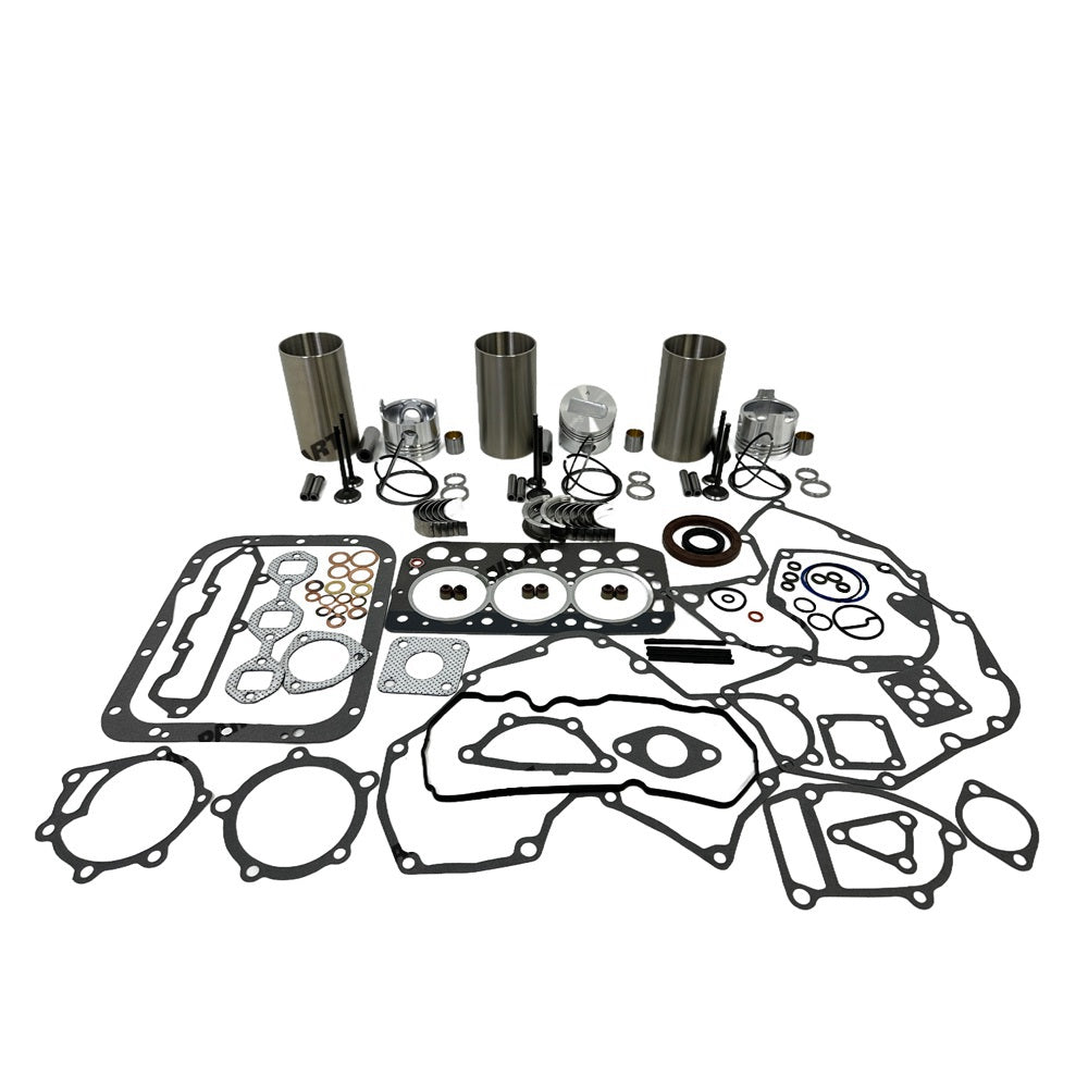 Rebuild Overhaul Repair Kit With Valves Engine Bearings Cylinder Liner Piston Rings Full Gasket Kit Fit For Mitsubishi S3L Engine
