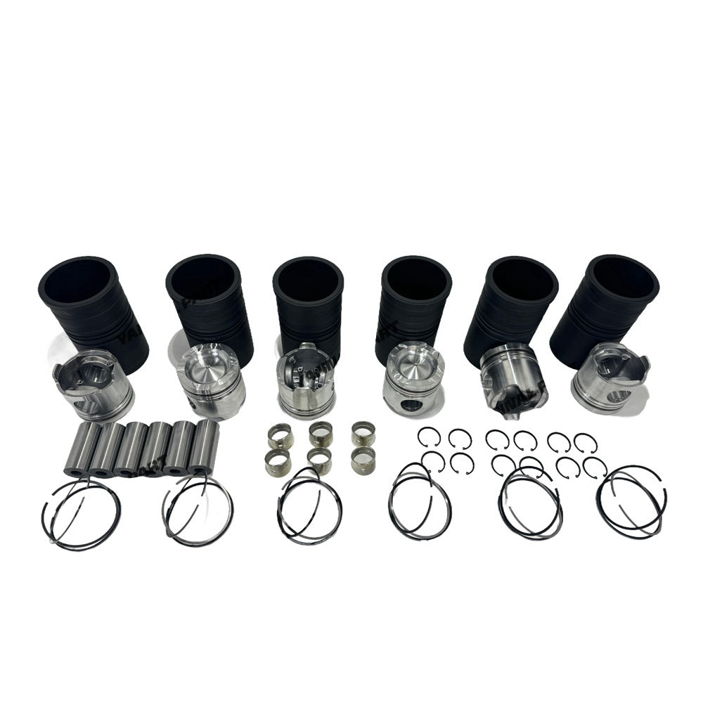Cylinder Liner Kit Fit For Mitsubishi S6A3 Engine