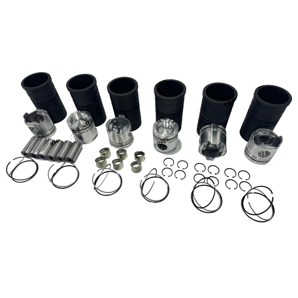 Cylinder Liner Kit Fit For Mitsubishi S6A3 Engine