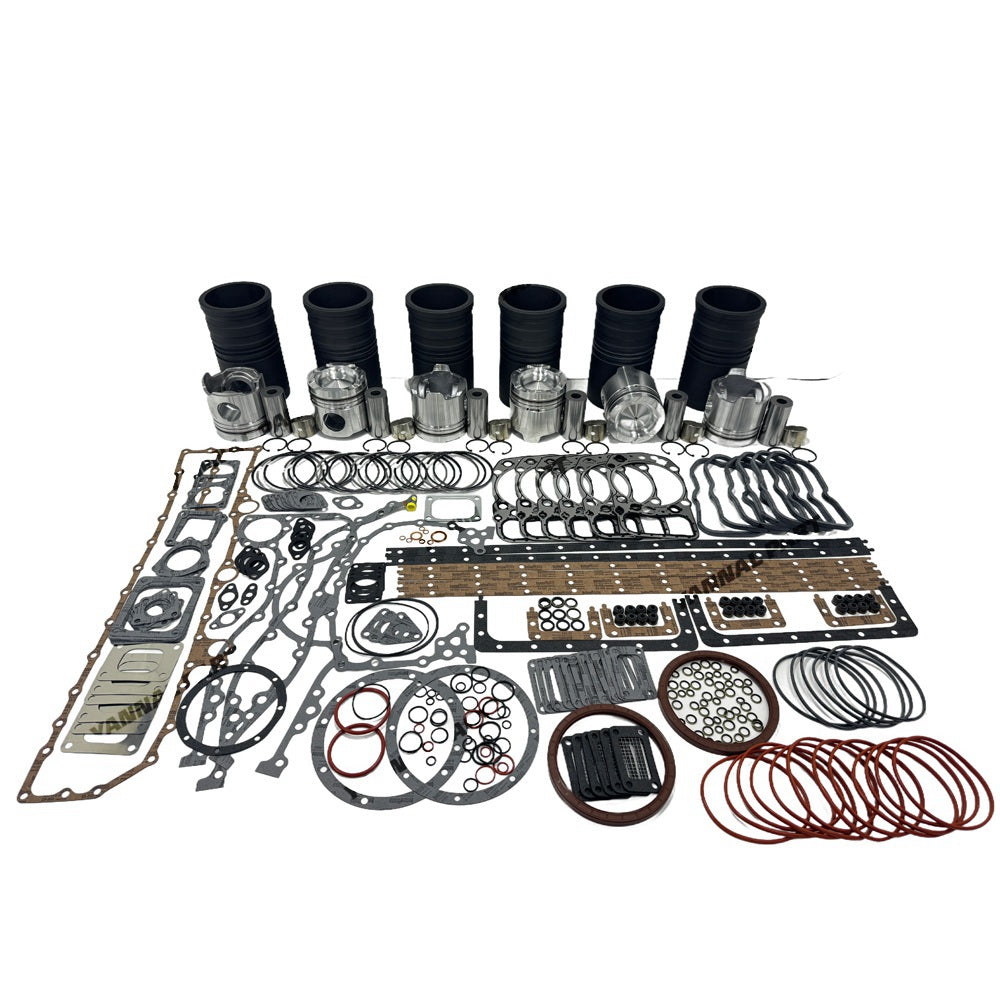 Overhaul Kit With Gasket Set Fit For Mitsubishi S6A3 Engine