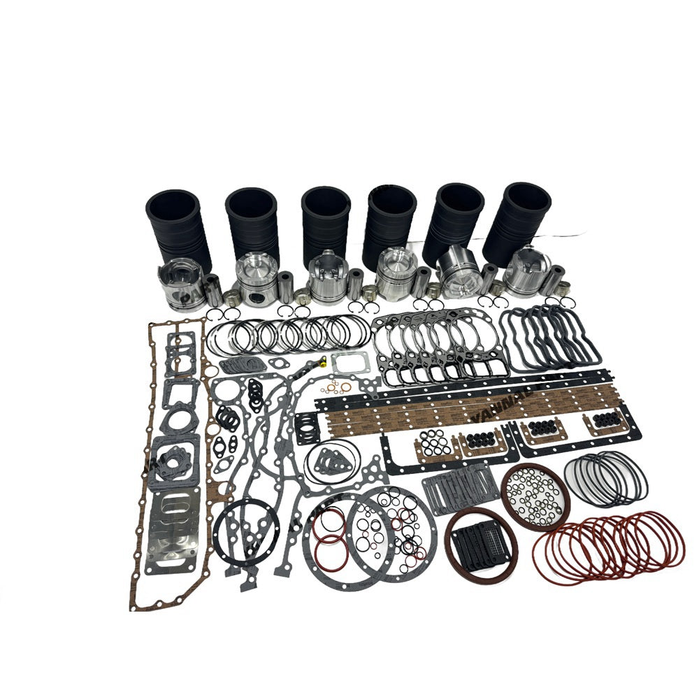Overhaul Kit With Gasket Set Fit For Mitsubishi S6A3 Engine
