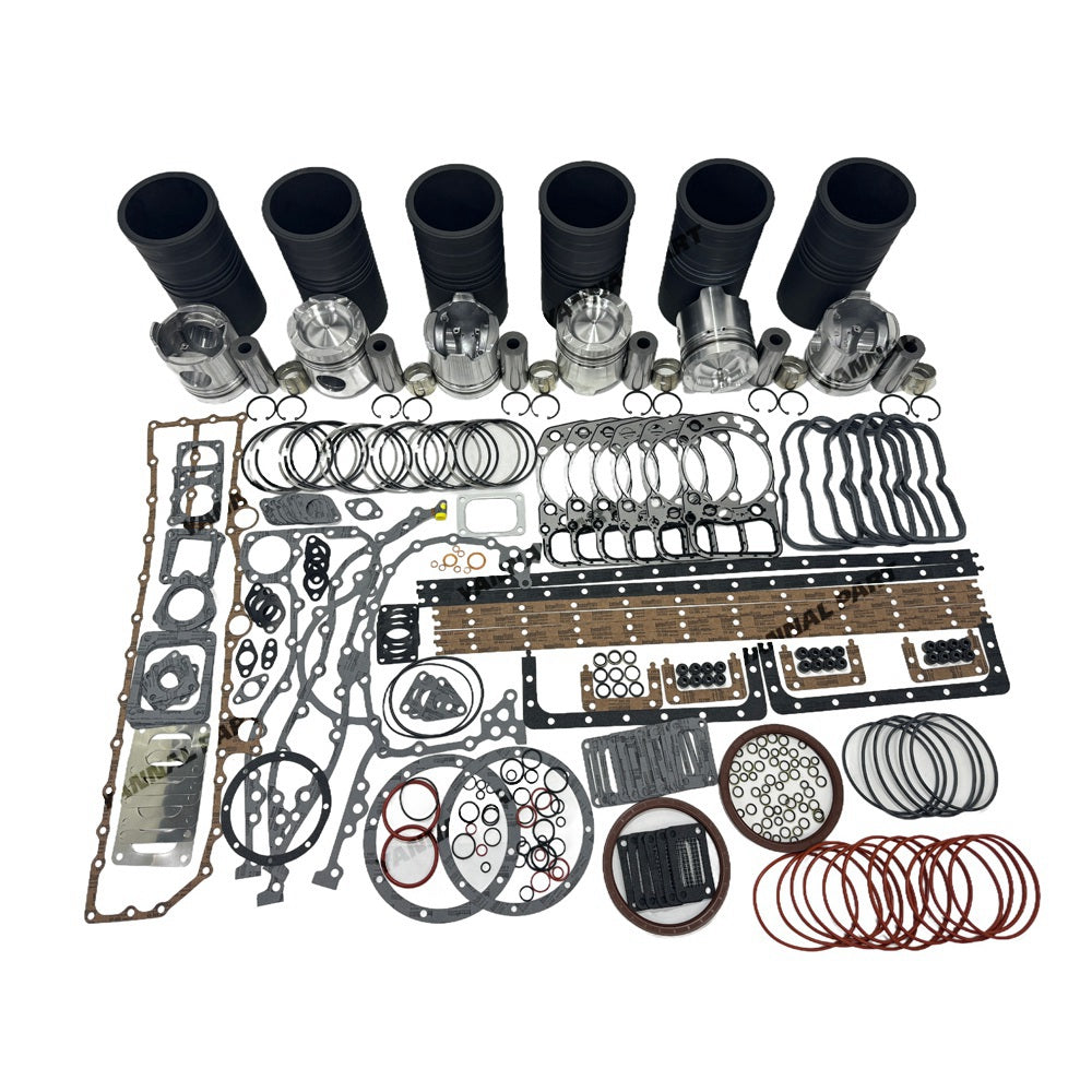 Overhaul Kit With Gasket Set Fit For Mitsubishi S6A3 Engine