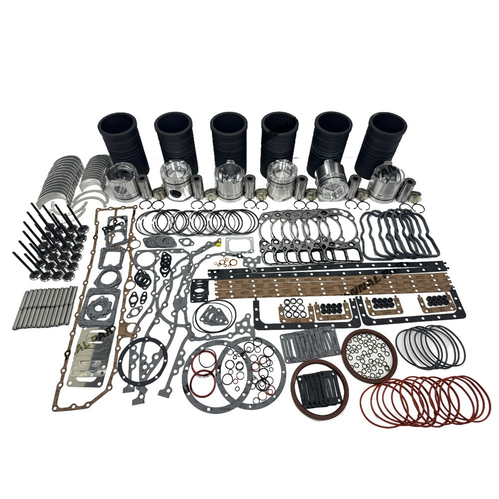 Overhaul Kit With Valves Fit For Mitsubishi S6A3 Engine