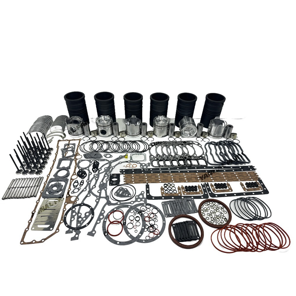 Overhaul Kit With Valves Fit For Mitsubishi S6A3 Engine