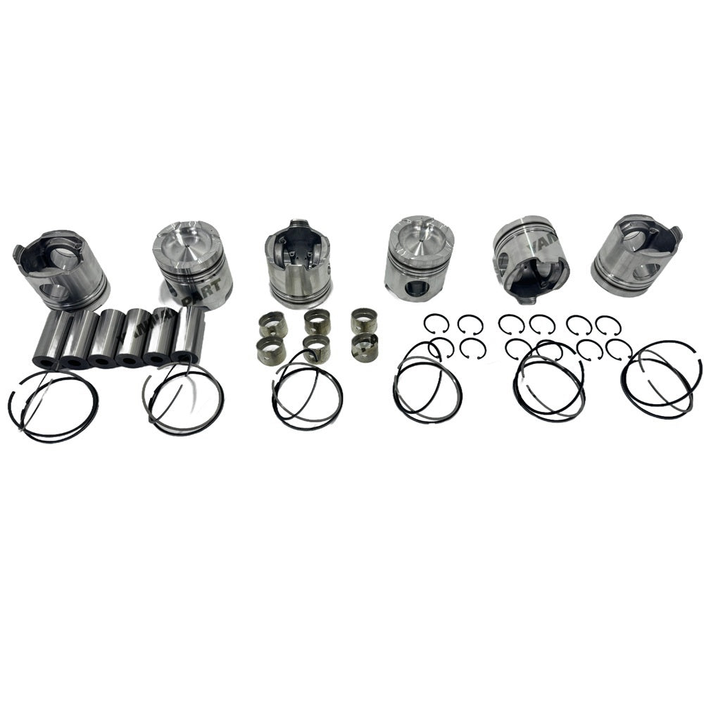 Piston Kit Fit For Mitsubishi S6A3 Engine