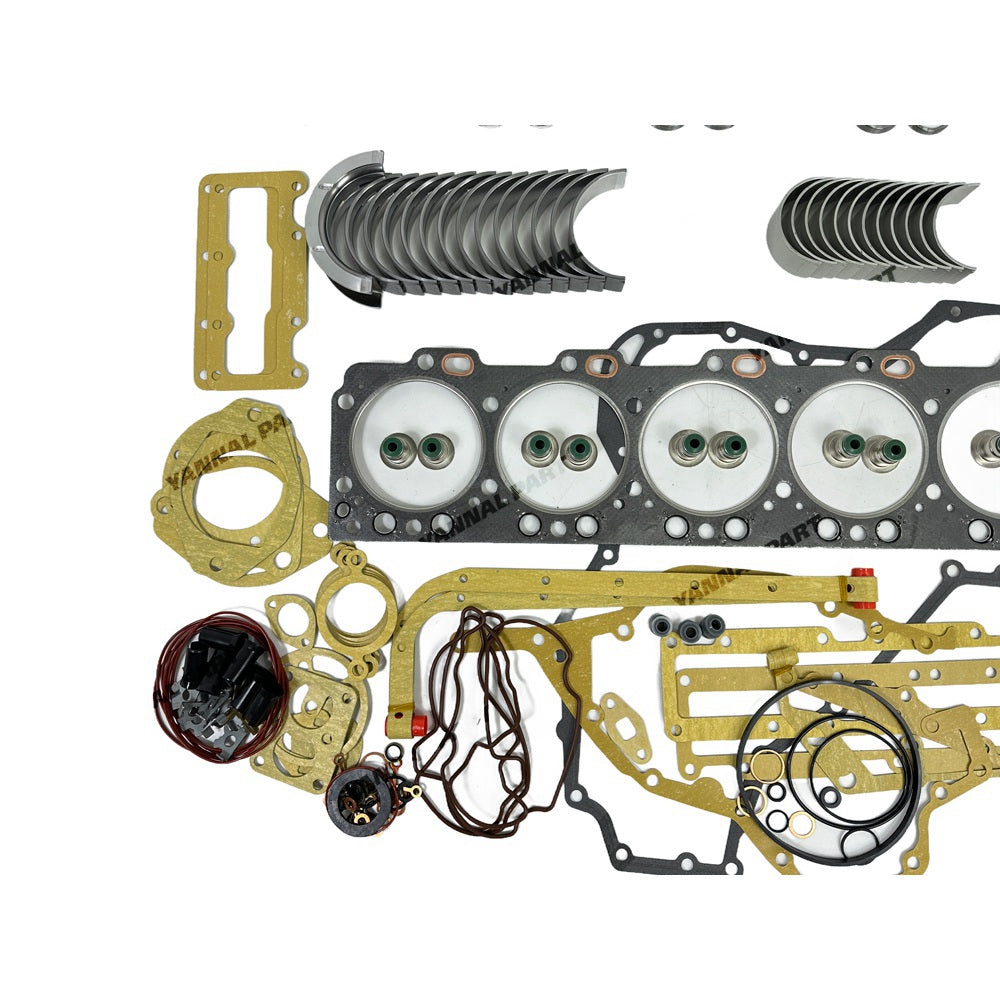 Rebuild Overhaul Repair Kit With Valves Engine Bearings Cylinder Liner Piston Rings Full Gasket Kit Fit For Cummins 6LT9.3 Engine