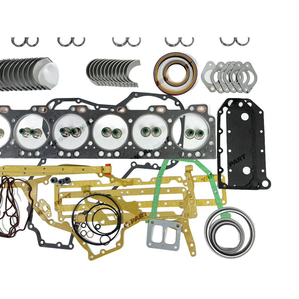 Rebuild Overhaul Repair Kit With Valves Engine Bearings Cylinder Liner Piston Rings Full Gasket Kit Fit For Cummins 6LT9.3 Engine