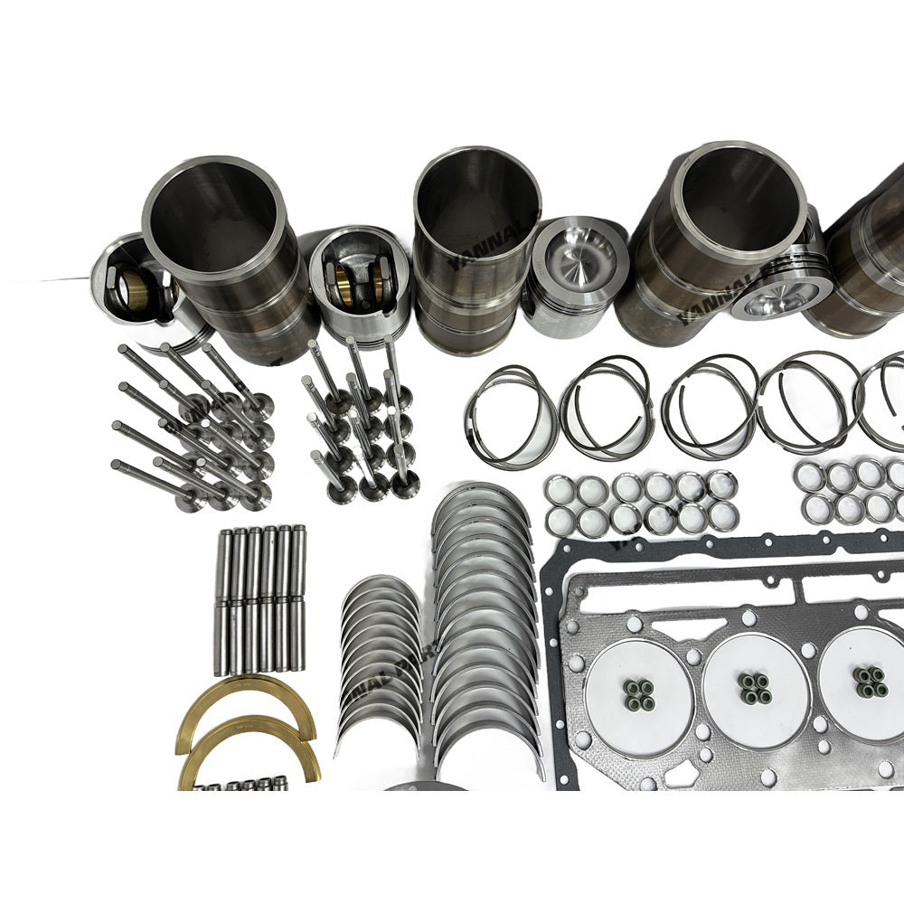 Rebuild Overhaul Repair Kit With Valves Engine Bearings Cylinder Liner Piston Rings Full Gasket Kit Fit For Caterpillar C-9 Engine
