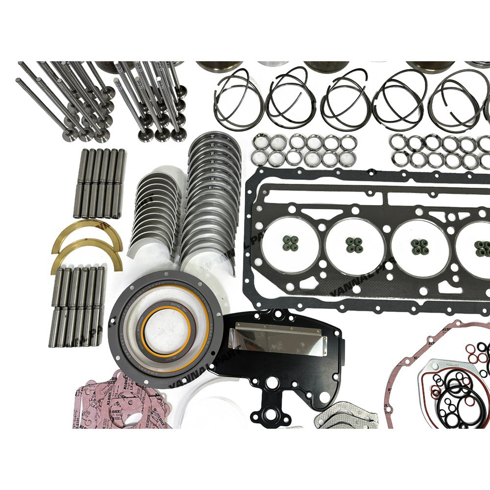 Rebuild Overhaul Repair Kit With Valves Engine Bearings Cylinder Liner Piston Rings Full Gasket Kit Fit For Caterpillar C-9 Engine