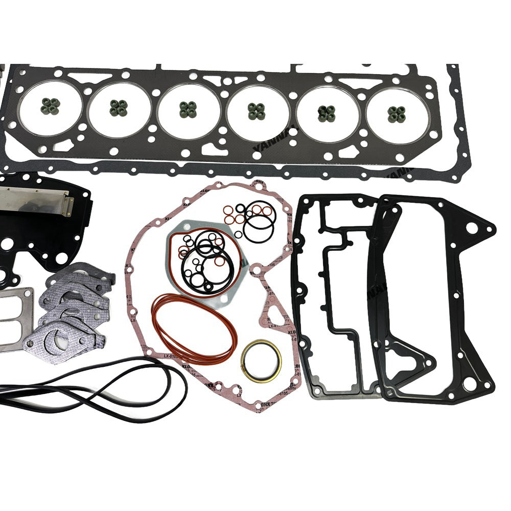 Rebuild Overhaul Repair Kit With Valves Engine Bearings Cylinder Liner Piston Rings Full Gasket Kit Fit For Caterpillar C-9 Engine