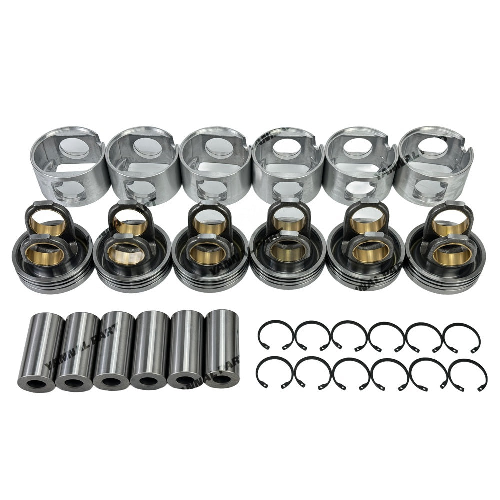 Piston Crowm & Piston Skirt 324-7380 197-9297 Fit For Caterpillar C9 Engine