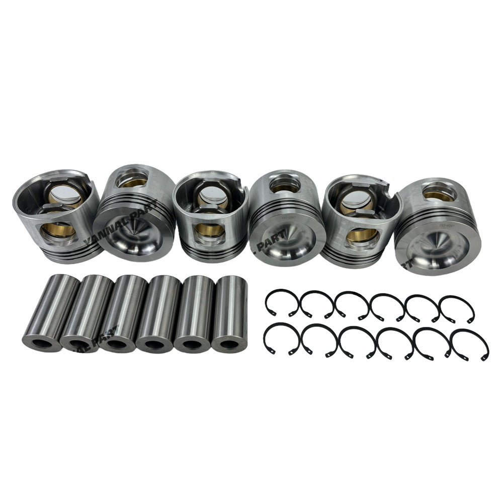 Piston Crowm & Piston Skirt 324-7380 197-9297 Fit For Caterpillar C9 Engine