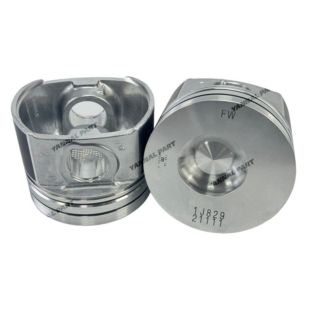 Cylinder Piston With Pin Cir-Clip 1J829-21110 Fit for Kubota D1703 Engine Parts