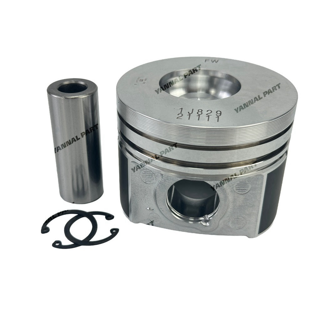 Cylinder Piston With Pin Cir-Clip 1J829-21110 Fit for Kubota D1703 Engine Parts