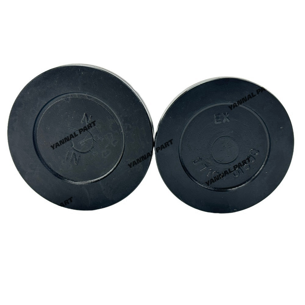 Exhaust + Intake Valve 37104-10100 37104-35000 Fit for Mitsubishi S6N Engine Parts