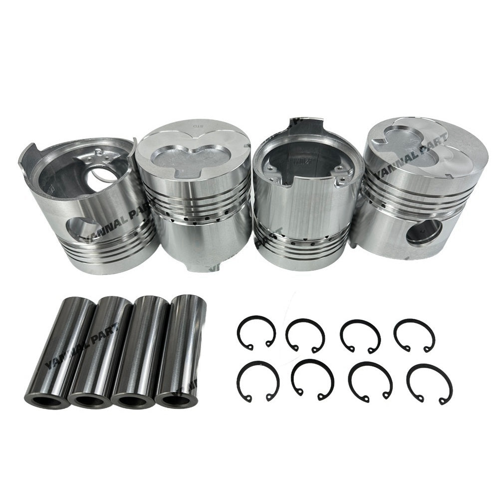 Cylinder Piston With Pin Cir-Clip Fit for Isuzu C240-4 Engine Parts