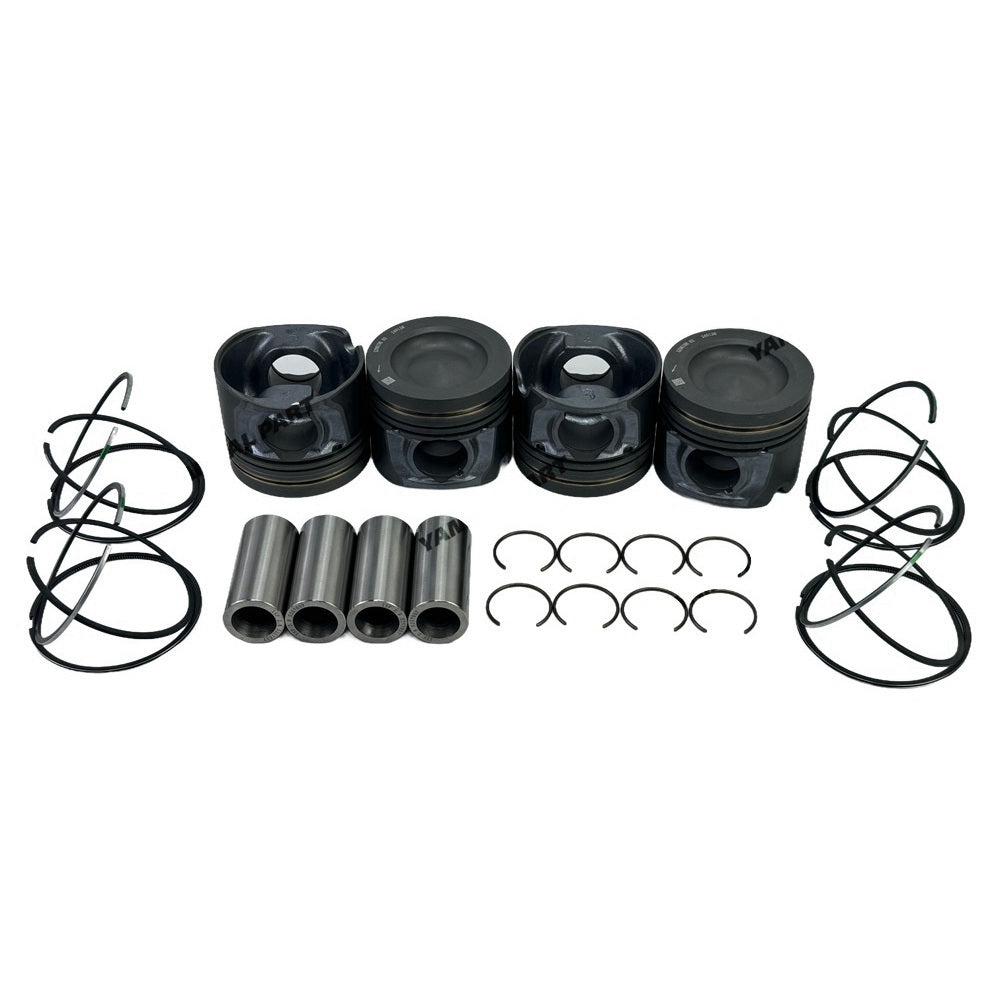 Cylinder Piston Set With Rings 5298197 Fit for Cummins QSF2.8 Engine Parts
