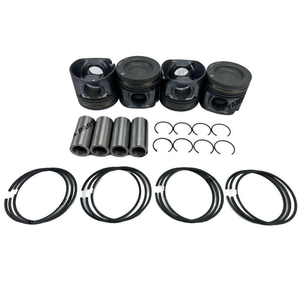 Cylinder Piston Set With Rings 5298197 Fit for Cummins QSF2.8 Engine Parts