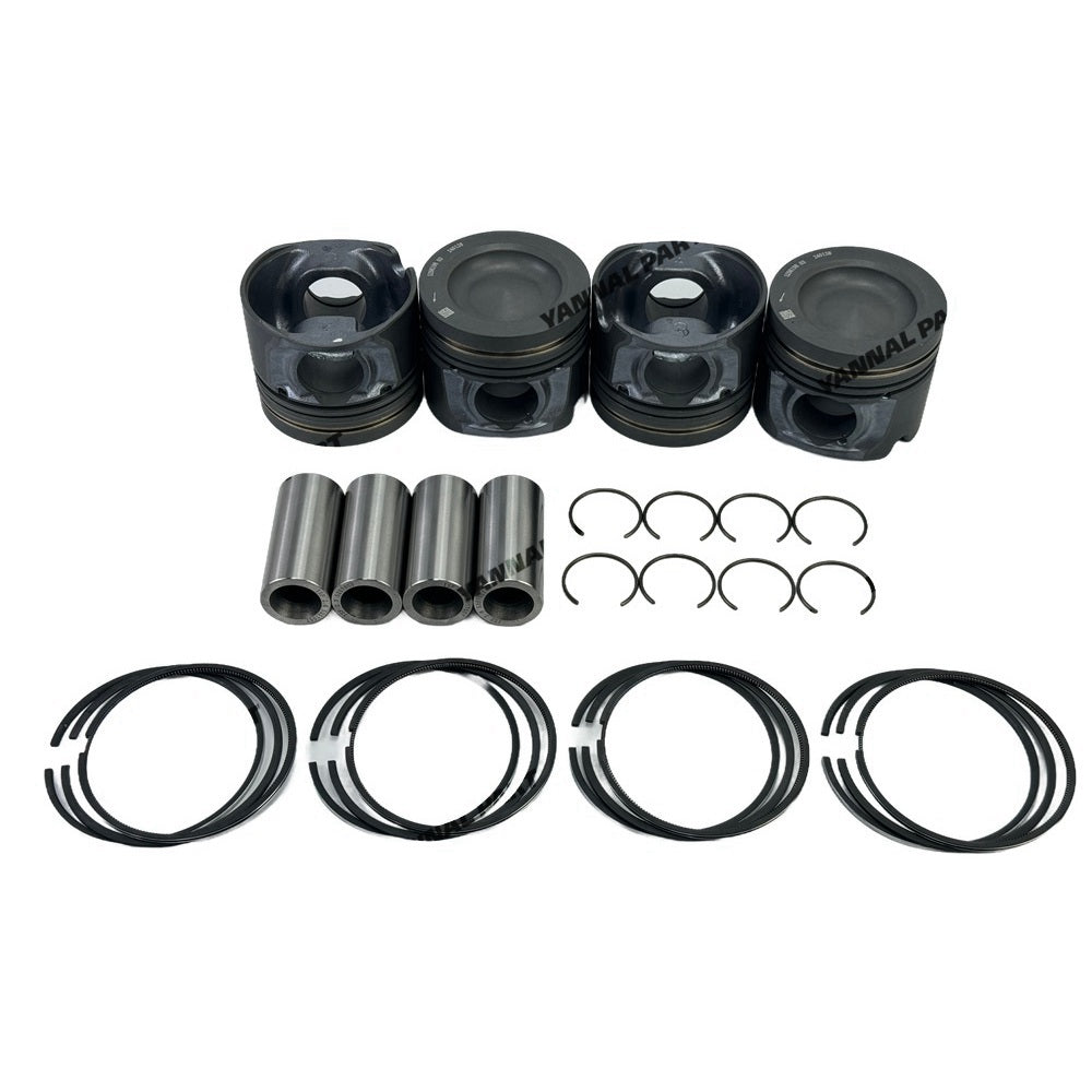 Cylinder Piston Set With Rings 5298197 Fit for Cummins QSF2.8 Engine Parts