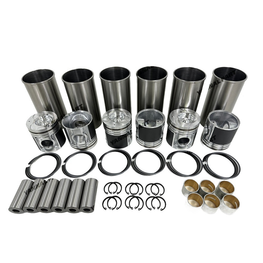 Cylinder Liner Kit Fit for Doosan Develon DE08 Engine Parts