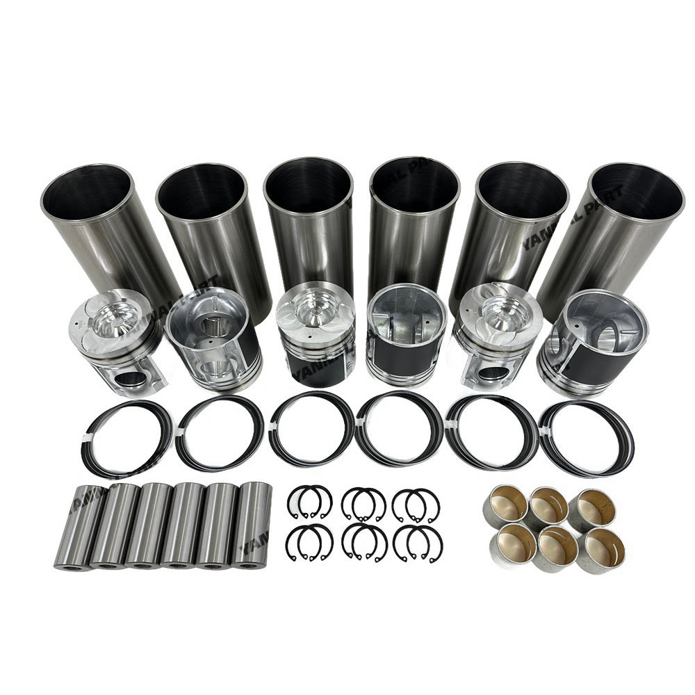 Cylinder Liner Kit Fit for Doosan Develon DE08 Engine Parts