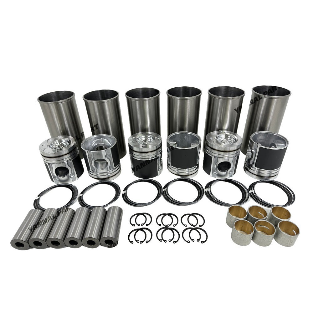 Cylinder Liner Kit Fit for Doosan Develon DE08 Engine Parts