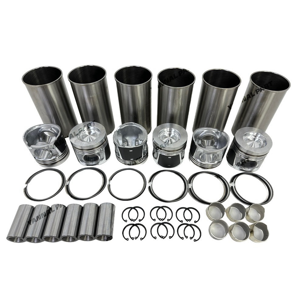 Cylinder Liner Kit Fit for Volvo D6E Engine Parts