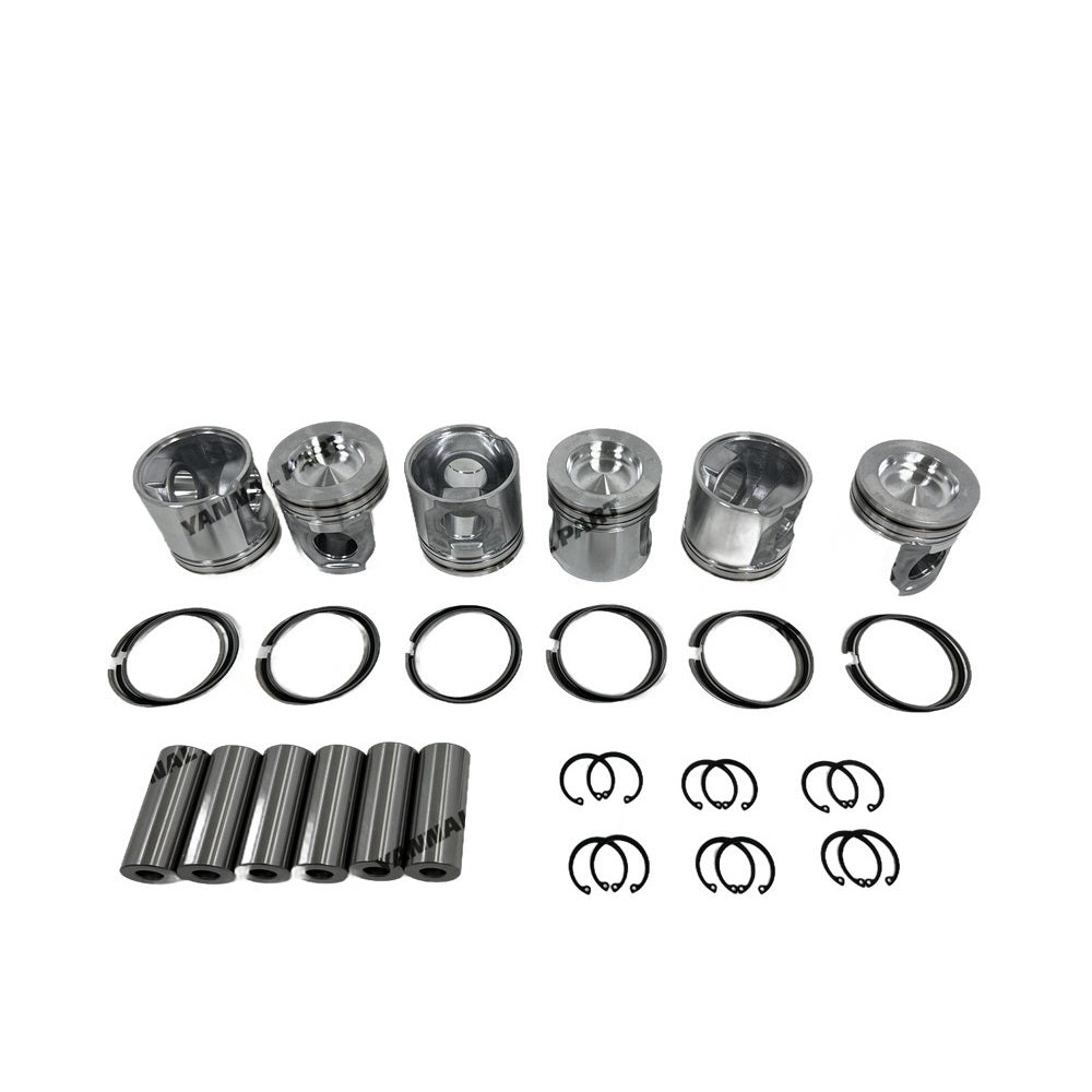 Engine Piston Set With Piston Ring Fit for Volvo D7E Engine Parts