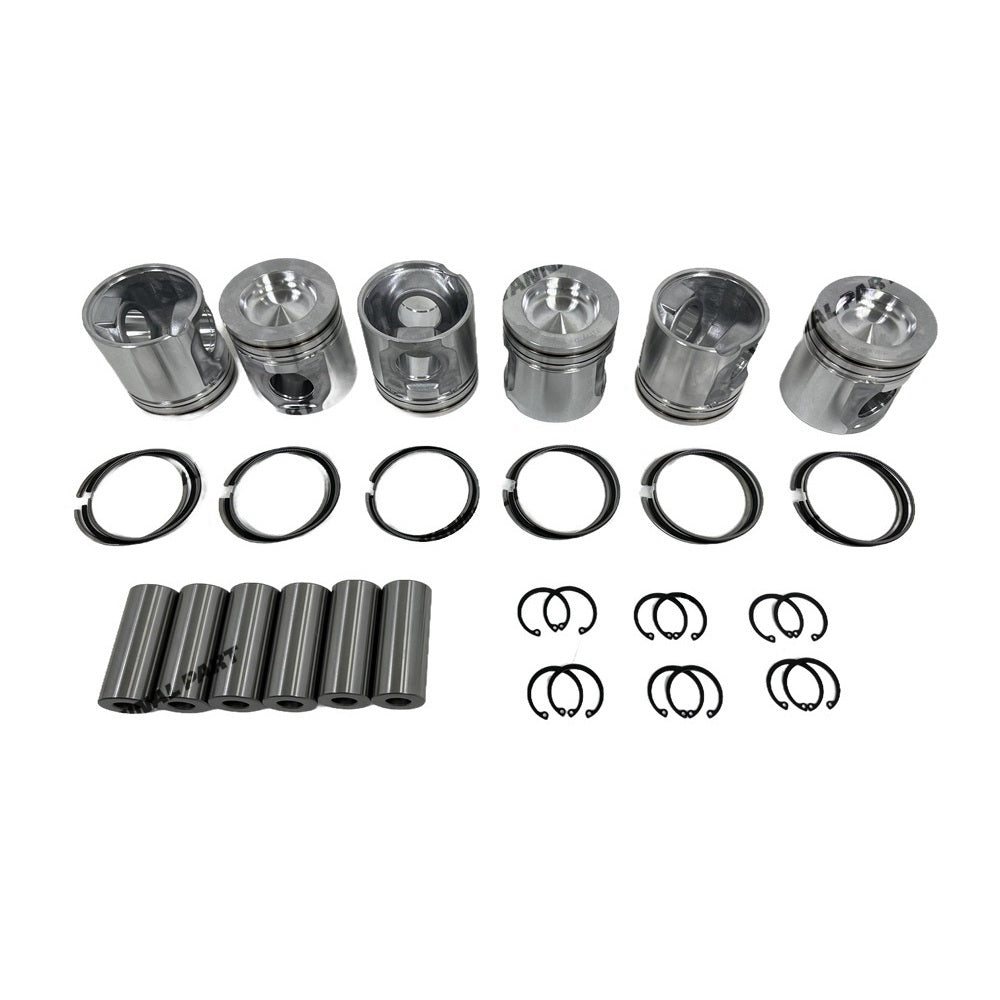 Engine Piston Set With Piston Ring Fit for Volvo D7E Engine Parts