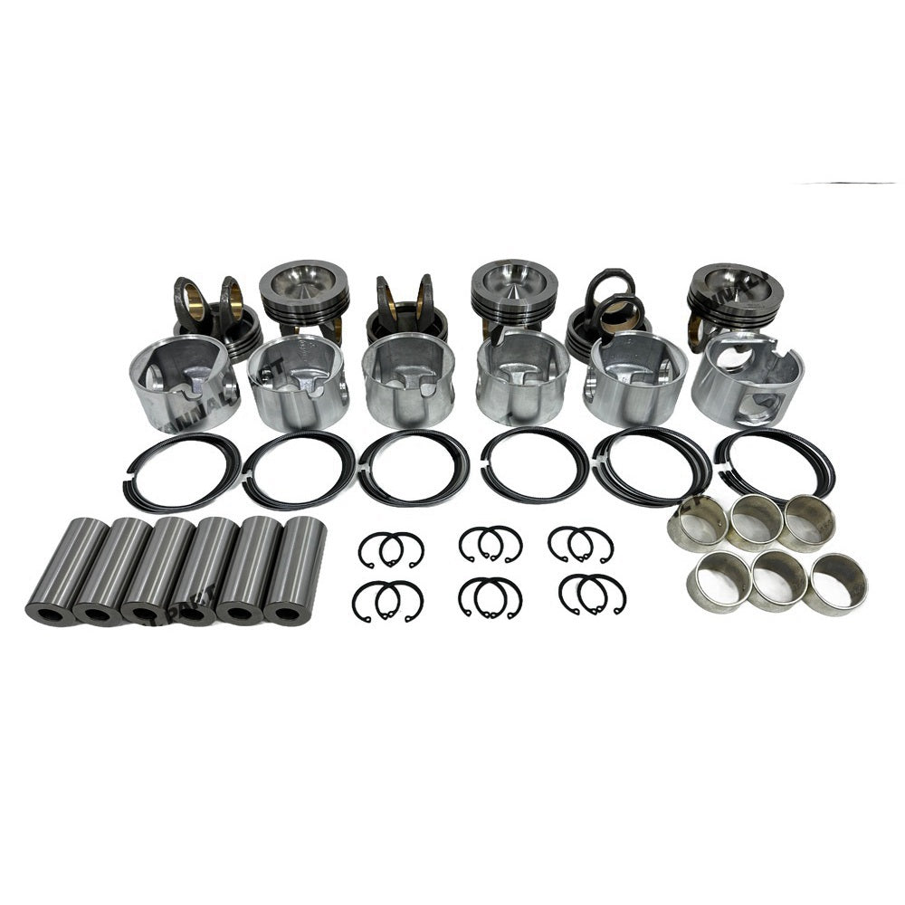 Cylinder Piston Kit With Piston Ring Fit for Caterpillar C9 Engine Parts